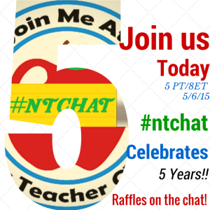 Giveaway: New Teacher Chat 5th Year Birthday! #ntchat