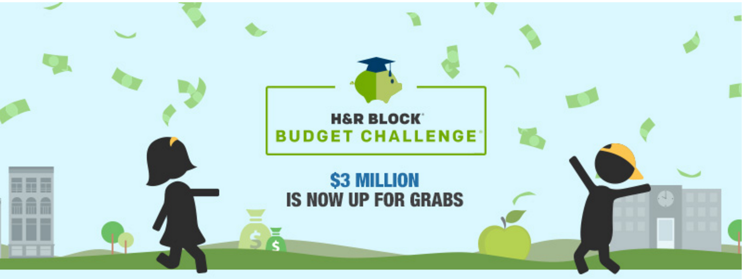 Join the H&R Block Budget Challenge–Let’s do it in 2016!